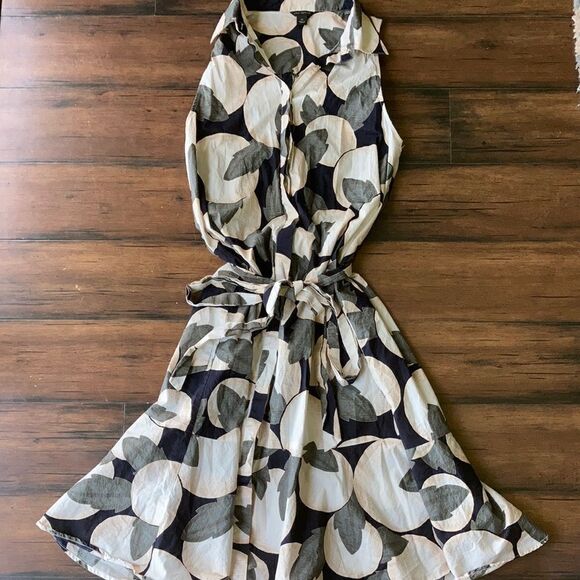 Ann Taylor Sleeveless Printed Dress Size XS - Picture 1 of 8